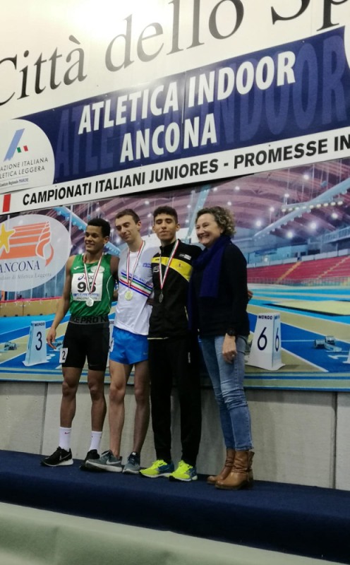 Ayoub podio Ancona